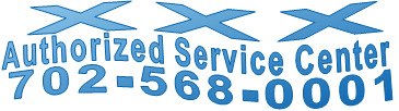 XXX Authorized Service Center 702-568-0001