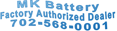 MK Battery Factory Authorized Dealer 702-568-0001